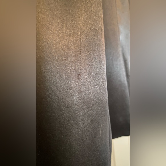 ECI Black Blazer Jacket 100% Silk with Notched Lapel Size 4 - Picture 2 of 16